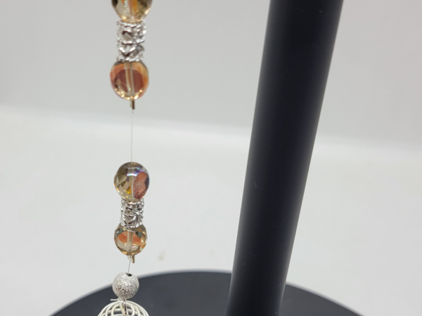Suncatcher brown beads with turtle