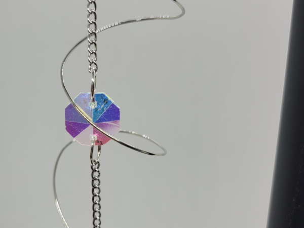 Beaded suncatcher Purple