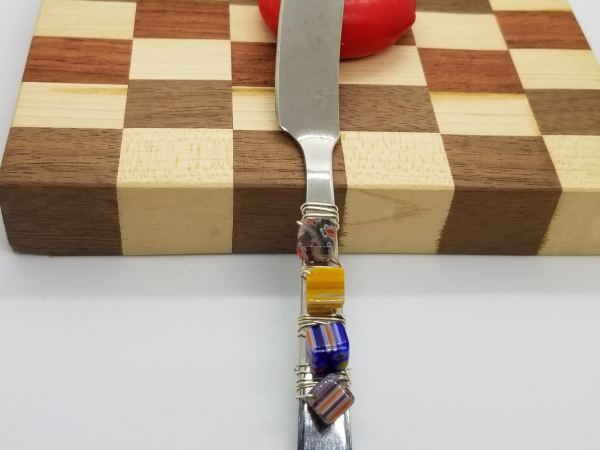 colorful cheese knife
