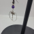 Suncatcher Purple beads, dragonfly
