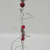 Suncatcher red and silver