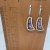 Curved lightweight wood earrings