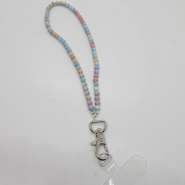 Wristlet, pastel, phone, wallet clip